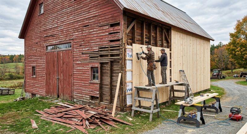 Barn Siding Replacement in China Grove, NC