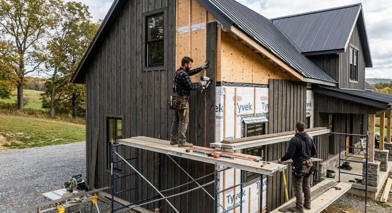 Barn Wood Siding Installation in Mocksville, NC