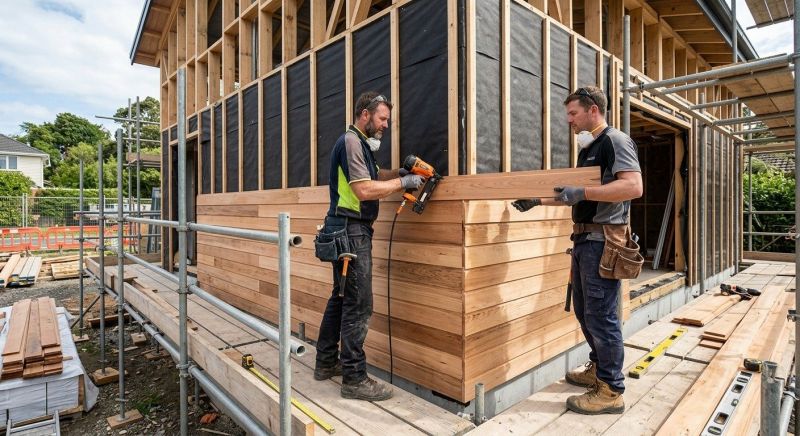 Cedar Cladding Installation in Mocksville, NC