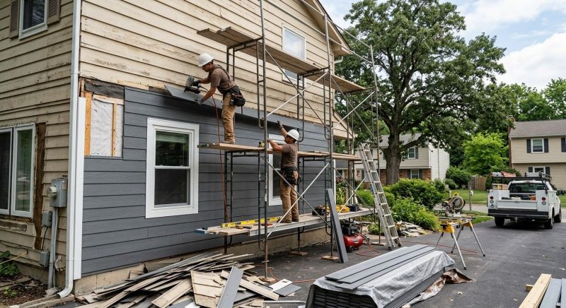 Cement Siding Installation in Salisbury, NC