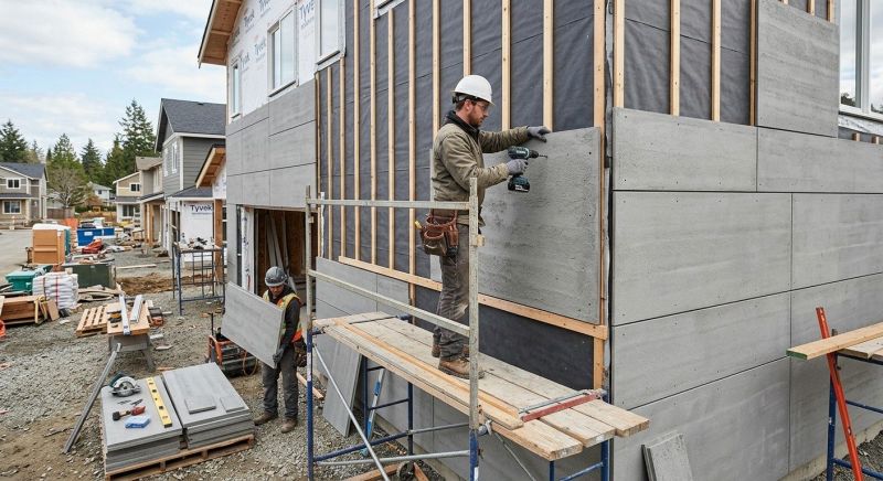 Cement Siding Installation in Winston Salem, NC