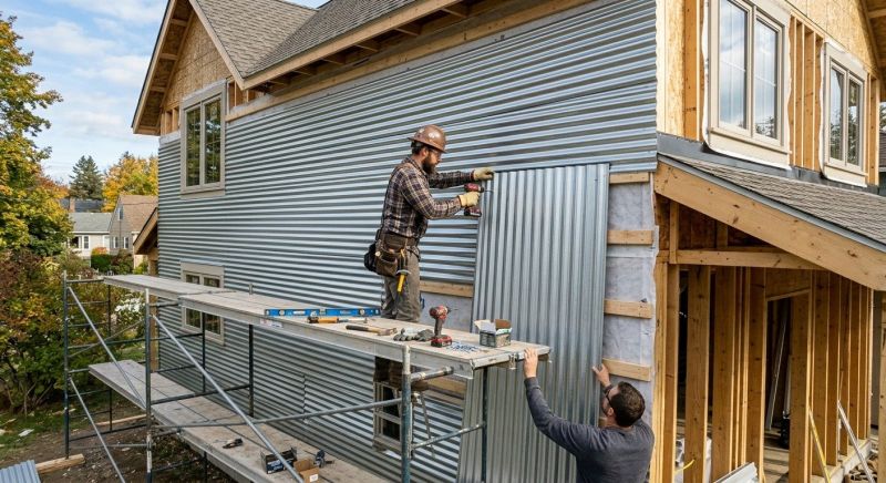 Corrugated Siding Installation in Mocksville, NC