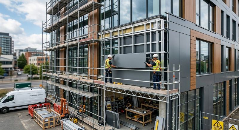 Facade Cladding Installation in Mocksville, NC