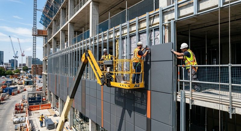 Facade Cladding Installation in Mocksville, NC