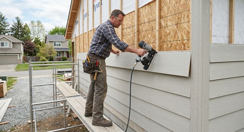 Fiber Siding Installation in Harmony, NC