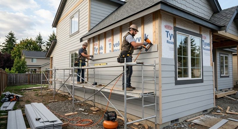 Fiber Siding Installation in Winston Salem, NC