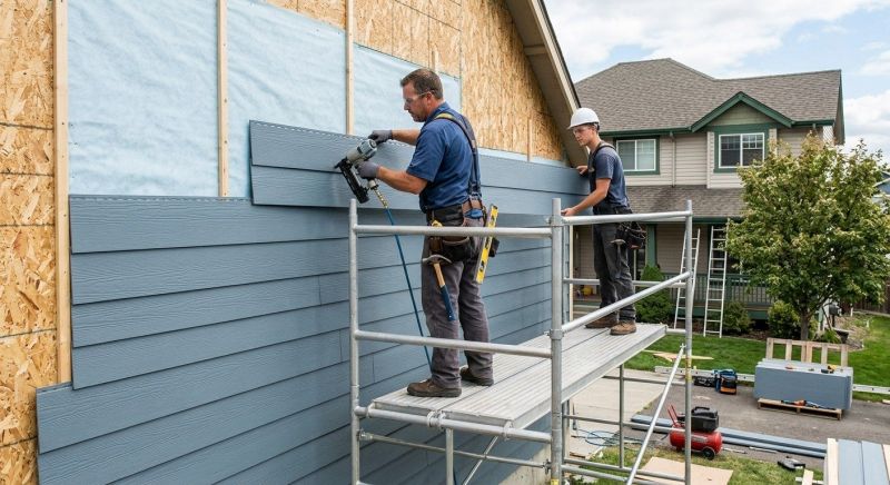 Fiber Siding Installation in Winston Salem, NC