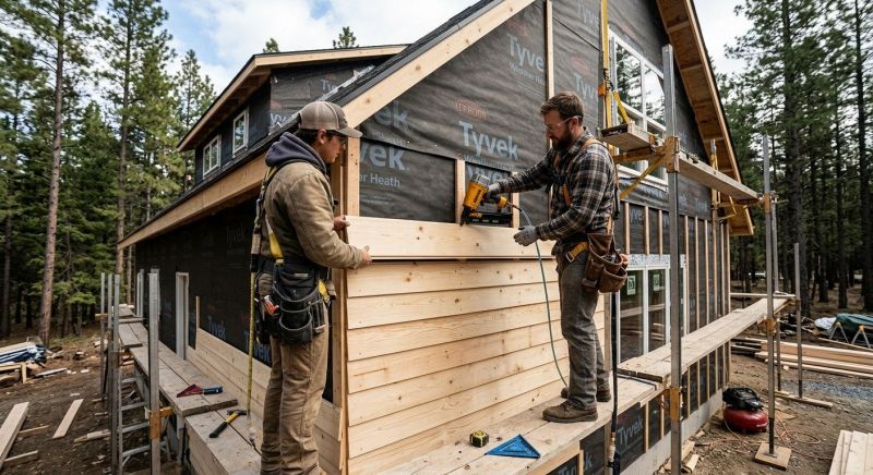 Hardwood Siding Installation in Pfafftown, NC