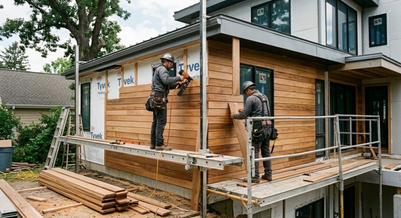 Hardwood Siding Installation in Statesville, NC