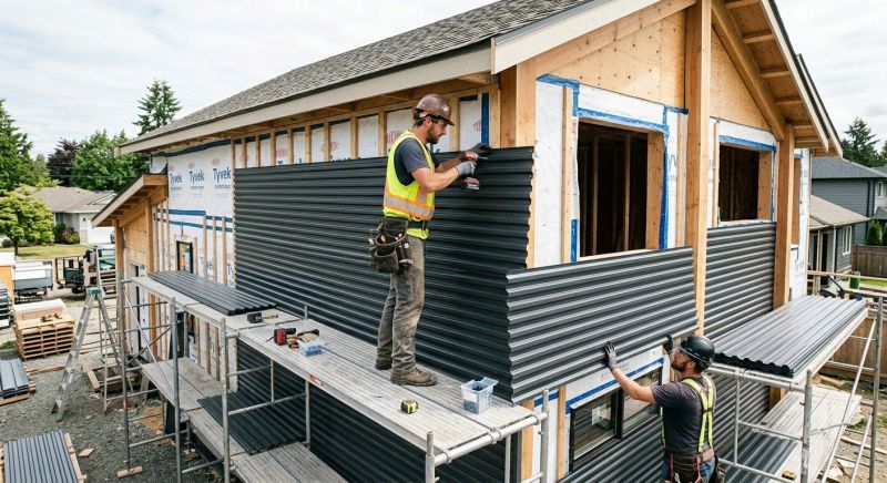 Metal Siding Installation in Advance, NC