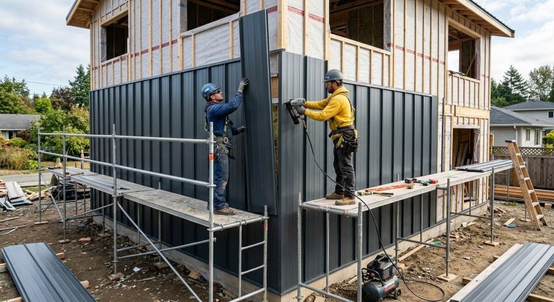 Metal Siding Installation in Harmony, NC