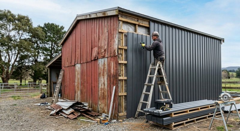 Metal Siding Installation in Troutman, NC