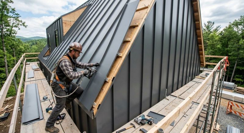 Sheet Metal Siding Replacement in Mocksville, NC