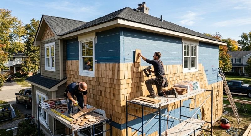 Shingle Siding Installation in Mocksville, NC