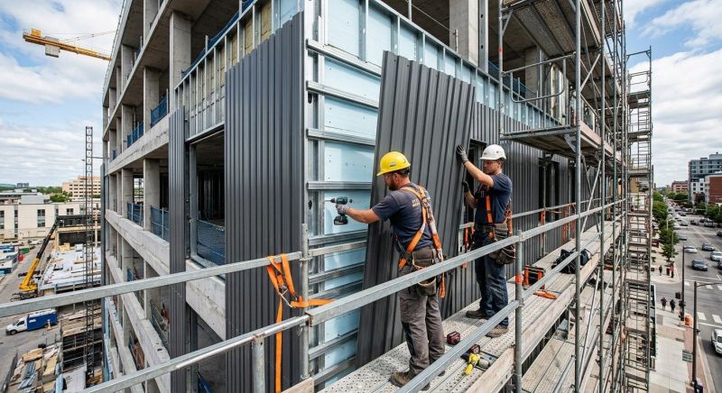 Steel Cladding Installation in Mocksville, NC
