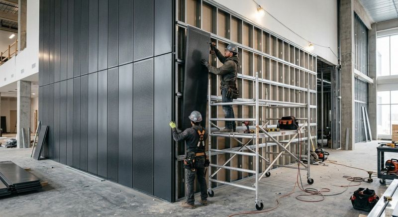 Steel Cladding Installation in Mocksville, NC