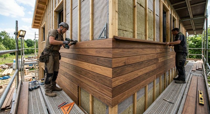 Wood Cladding Installation in Clemmons, NC