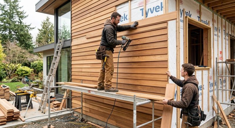 Wood Cladding Installation in Clemmons, NC
