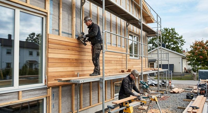 Wood Cladding Replacement in Mocksville, NC
