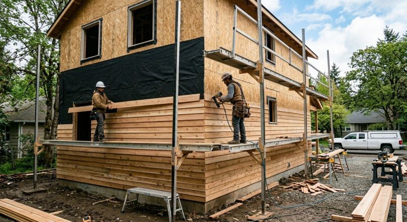 Wood Siding Installation in Advance, NC