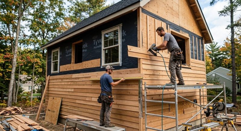 Wood Siding Installation in Advance, NC