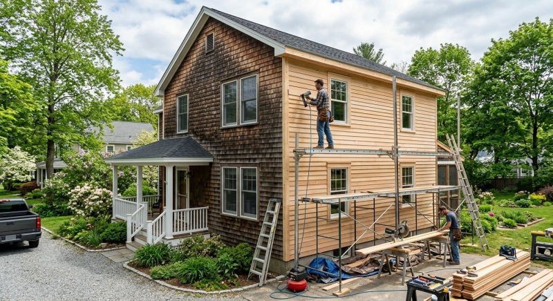 Wood Siding Installation in Union Grove, NC
