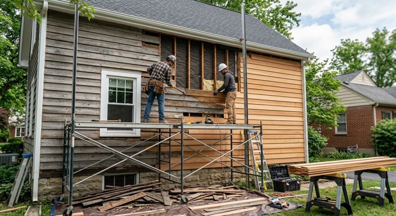 Wood Siding Replacement in Pfafftown, NC
