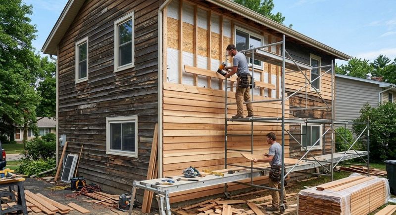 Wood Siding Replacement in Rowan County, NC